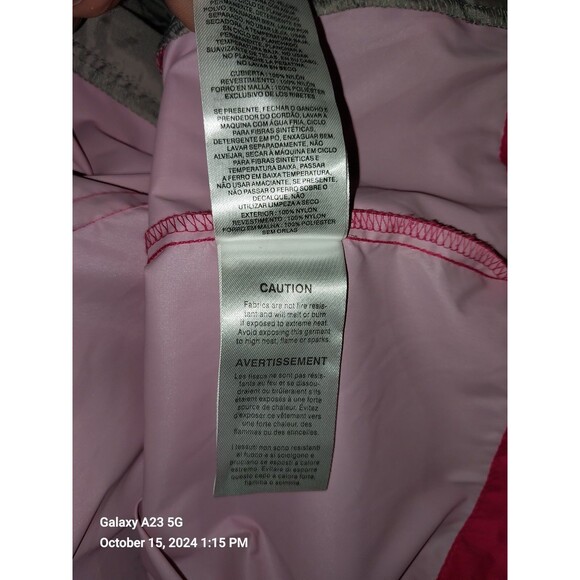 Columbia Jacket Womens Small Pink Full Zip Hooded Lightweight - Picture 7 of 8